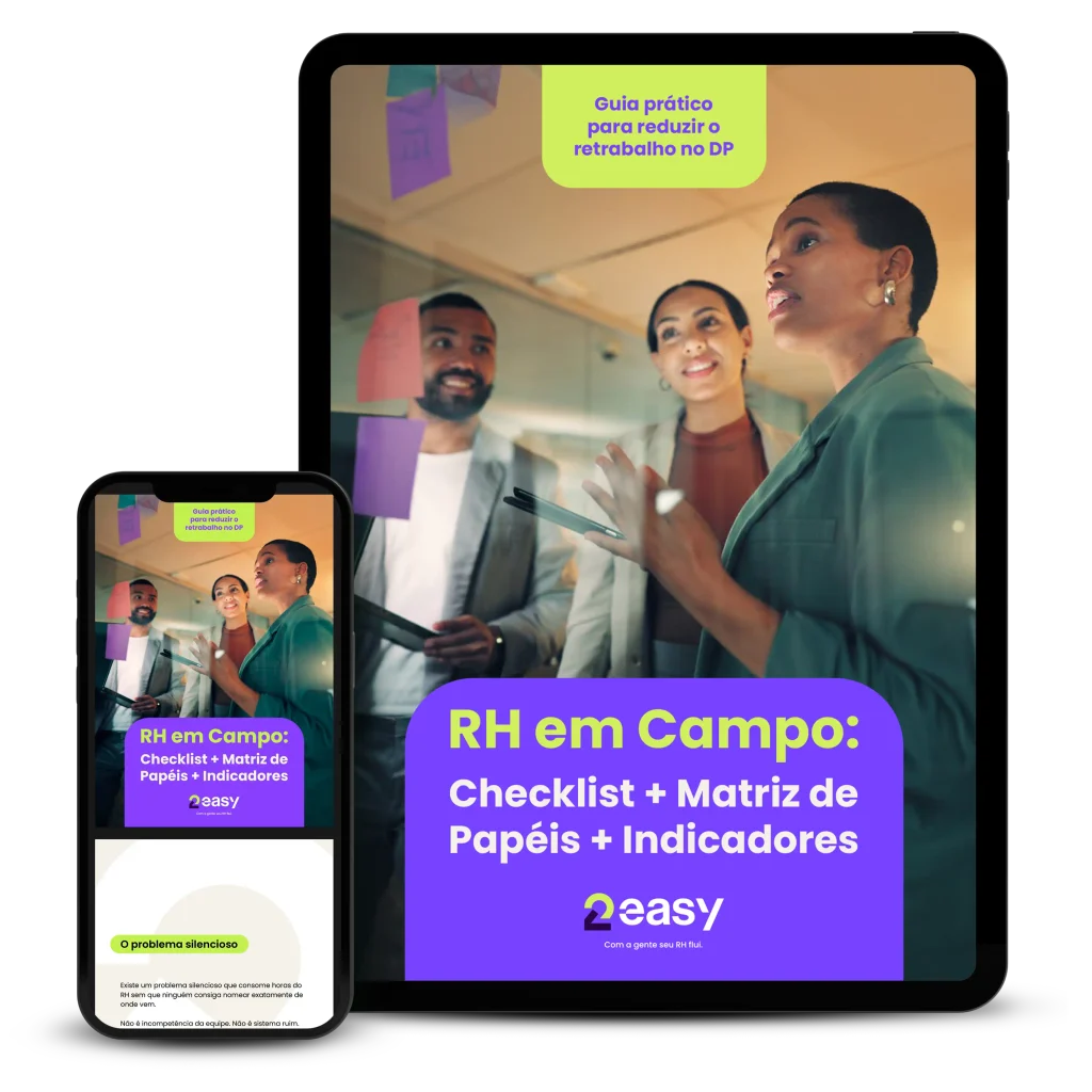 RH em campo: Checklist + Matriz de Papéis + Indicadoeres